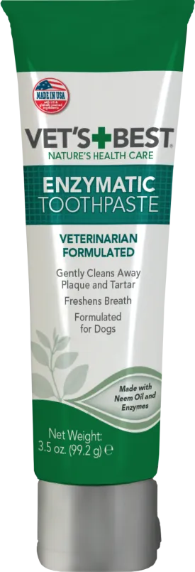 Vet's Best Enzymatic Dog Toothpaste, 3.5-oz