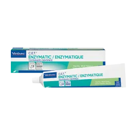 Virbac C.E.T.® Enzymatic Toothpaste, For Dogs And Cats - Vanilla Mint Flavor, 2.5-oz Tube