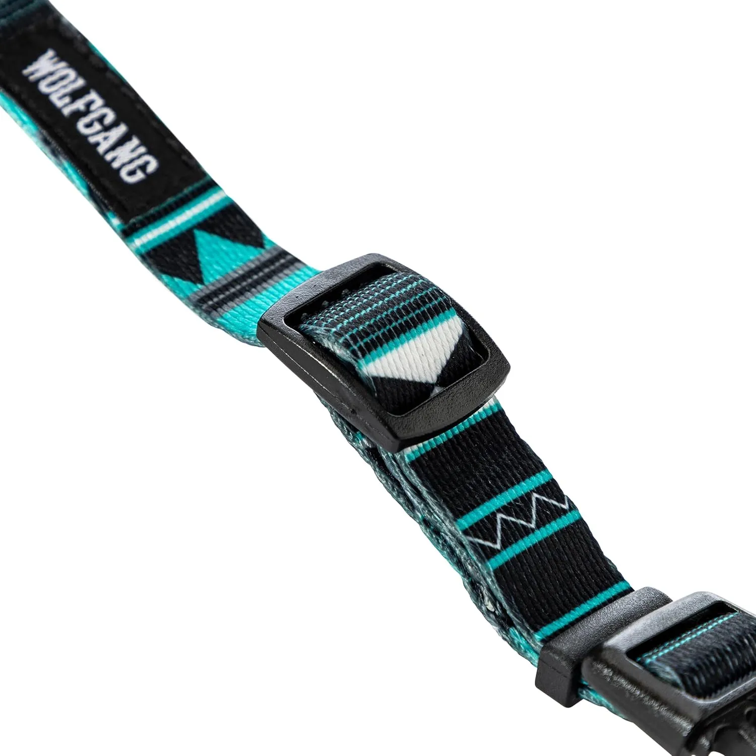 Wolfgang Heavy Duty Martingale Dog Collar with Quick Release Nylon Buckle for Walking & Training, WesternSky Print, Large
